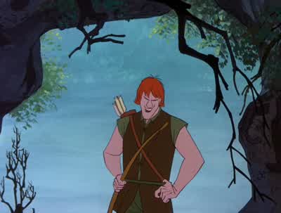 Don't tell me you're going in there. - The Sword in the Stone
