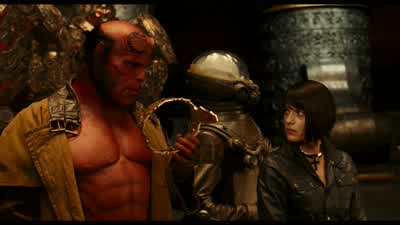 All that powerDon't even think about it - Hellboy II: The Golden Army