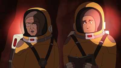 Don't you think
these intrepid souls - Fired on Mars
