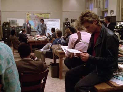 Don't threaten
me in my own restaurant. - MacGyver