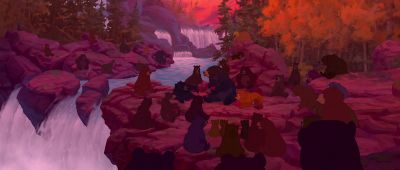 Don't throw your fish bones there Somebody could choke on that - Brother Bear