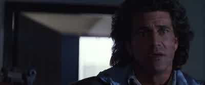 What are you doing Well I can't shoot a dogPeople okay but not dogs - Lethal Weapon 3