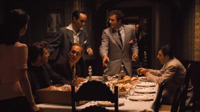 Don't touch the antipasto
until Pop sees it. - The Godfather: Part II