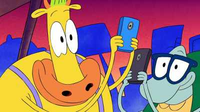 Don't underestimate
the hours of fun we can have - Rocko's Modern Life: Static Cling