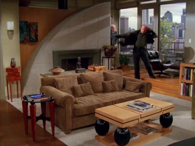 Don't walk away from me
when I'm yelling at you! - Frasier