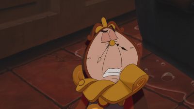 Don't whine glasses - Beauty and the Beast: The Enchanted Christmas