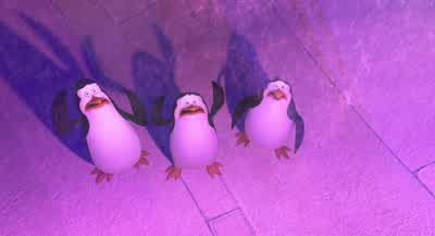 Don't worry, a chrysalis is just forming around you. - Penguins of Madagascar