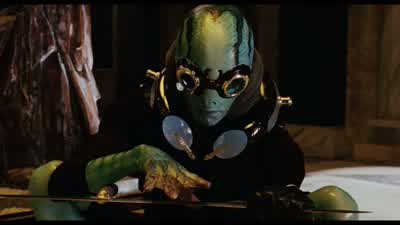 Don't worry about fingerprints Never had any - Hellboy