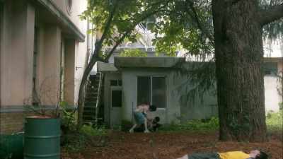 Don't worry about me, stop her. - One Cut of the Dead