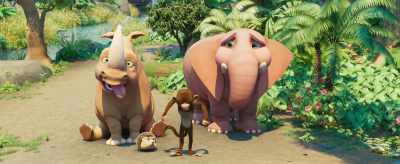 Don't worry about that.
You can do it. Right, guys? - Jungle Beat: The Movie