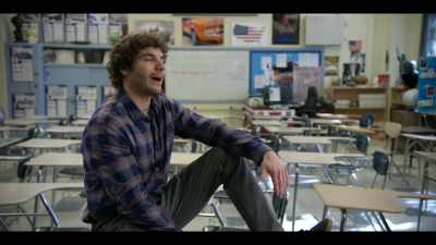 Don't worry about what he says. [chuckles] - American Vandal