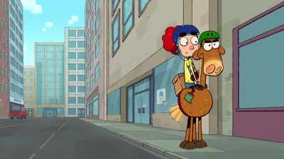 - Don't worry, Annie,
if we hurry, - It's Pony