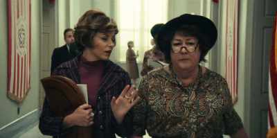Don't worry. Audrey
and I will make sure that - Mrs. America