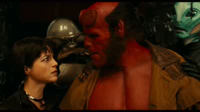 Don't worry babeI'm not gonna kill him AbeBut I am gonna kick his ass - Hellboy II: The Golden Army