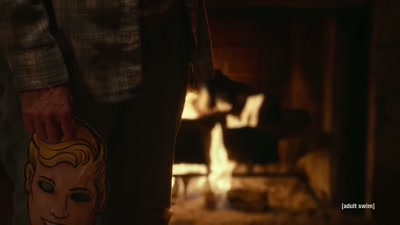 Don't worry, baby. I
got your pretty face. - Adult Swim Yule Log