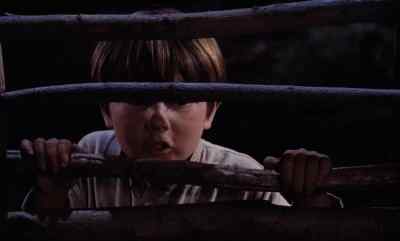 Don't you worry, boy.
I'll get you outta here. - Old Yeller