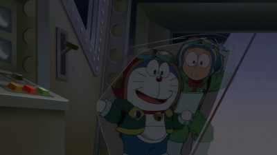Don't worry. Even with a broken computer - Doraemon the Movie: Nobita's Sky Utopia