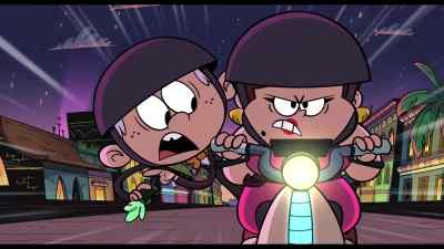 Don't worry, Gran-Gran,
I'll take care of this guy. - No Time to Spy: A Loud House Movie