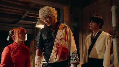 Don't worry, that guy's my friend. - Gintama