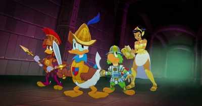 Don't worry, guys.
We just need a bulldozer! - Legend of the Three Caballeros