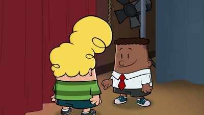 Don't worry, he'll be here.
Rich people are late to everything. - The Epic Tales of Captain Underpants
