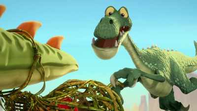 Don't worry, I know how
to warn Giganto about danger. - Gigantosaurus
