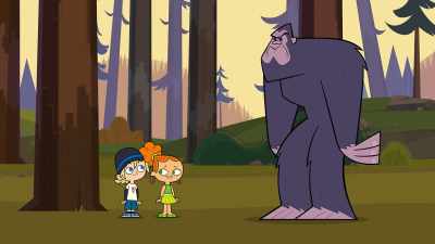 - Don't worry, Jude, I actually
speak a little Sasquatch. - Total DramaRama