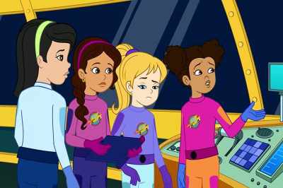 Don't worry, Jyoti.
Initiating maximum squid-chasing mode. - The Magic School Bus Rides Again