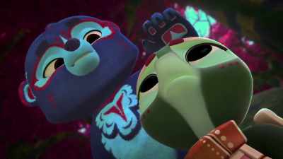 Don't worry, little turtle hatchling.
We've got this. - Spirit Rangers