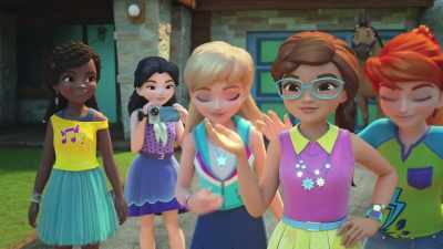 Don't worry, Mom. I've done
thorough research on the test, - LEGO Friends: Girls on a Mission