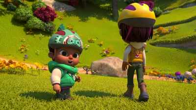 Don't worry, I'm sure
Mum and Dad can fix that flat tyre. - Spirit Rangers