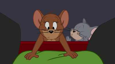 Don't you worry, Uncle Jerry.
I know how much this car means to you - Tom and Jerry Snowman's Land