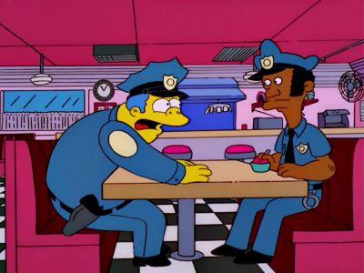 Don't worry. We get
that a lot here. - The Simpsons