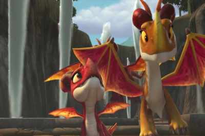 - Don't worry. We'll get you out.
- No! Don't land or... - Dragons: Rescue Riders