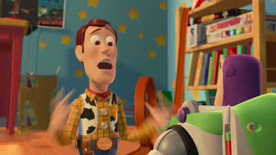 Don't worry Woody In just a few hoursyou'll be sitting around a campfire with Andy making delicious hot sch'moesThey're called s'mores Buzz Right Right Of course - Toy Story 2