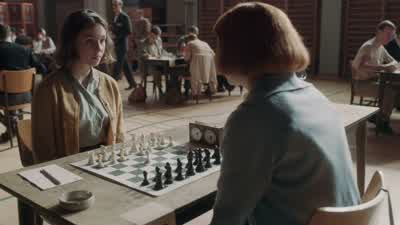 Don't you push your button now? - The Queen's Gambit