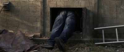 [Dooley grunts, groans] - Crawlspace