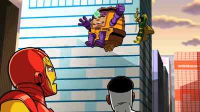 Doom may no longer
be physically powerful, - The Super Hero Squad Show