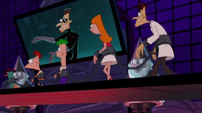Doom is thataway - Phineas and Ferb the Movie: Across the 2nd Dimension