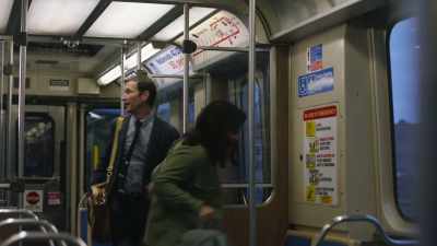 [ door bells chime ] - The Red Line