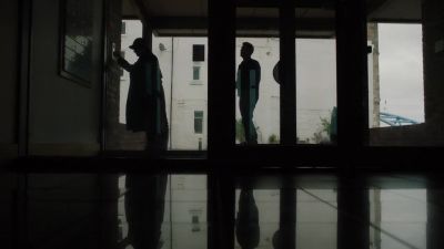 [Door buzzer bleeps] - Vera