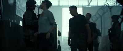 [door buzzing and clanging] - Spectral