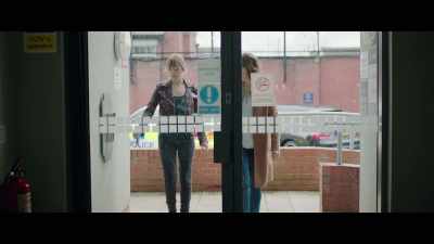 [door buzzing] - Safe