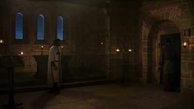 [ Door clangs shut ] - Knightfall