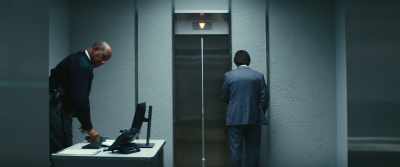 - [door clanks shut]
- [bell rings] - Severance