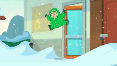 (Door clicks open,
heavy thump) - Total DramaRama