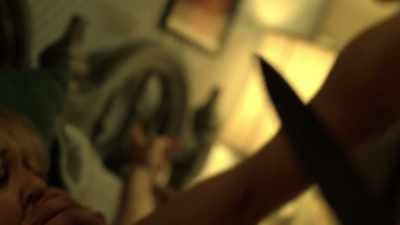 [ DOOR CLOSES ]
[ GASPS ] - Wicked City