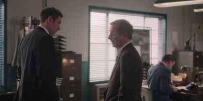 DOOR CLOSES
IN BACKGROUND: Come on through. - Grantchester
