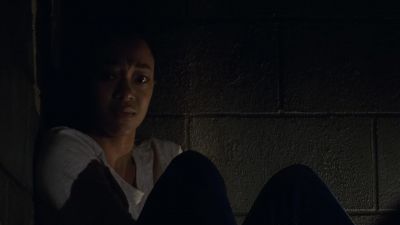 (door closes, lock engages) - The Walking Dead