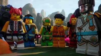 [door closes loudly] - LEGO Ninjago: Dragons Rising